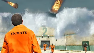 GTA 5 - ESCAPE the PRISON before the WORLD ENDS!