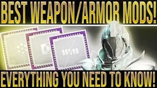 Destiny 2. ULTIMATE MOD GUIDE! Best Weapon/Armor Mods, High Damage, Supers, How To Get & More!