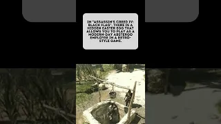 Assassins creed IV: Black Flag - "Mini game" Easter Egg