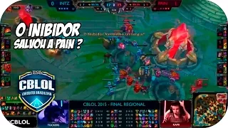 Inibidor salva a Pain apos teleport do ITZ Yang # CBLOL 2015 ( Jogo 2 )