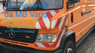 Neuzugang MB Vario Vorstellung und aktueller Stand Ziel Wohnmobil/Campervan von Christophskosmos