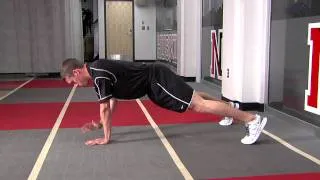 Plank w/shoulder taps