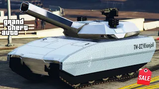 TM-02 Khanjali Modern Tank Review & Best Customization SALE- GTA 5 - Worth Buying ? NEW