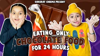 Eating only chocolate food for 24 hours | Chocolate Lover | @gursiratcheema