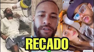 NEYMAR MANDA RECADO PARA IMPRENSA E MOSTRA SUA FESTA !!!