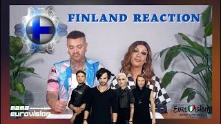 Eurovision 2022 -  Finland - The Rasmus - Jezebel - First Reaction