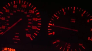 1991 BMW E34 M5 0-60 0-100 ACCELERATION