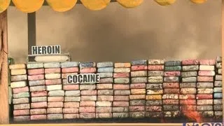 Queima recorde de drogas no sul da Ásia