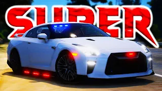 Playing As A SuperCar Cop in Diverse Roleplay GTA 5 RP
