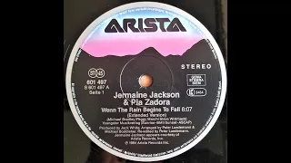 Jermaine Jackson.Pia Zadora - When The Rain Begins To Fall  (Extended Mix 1984)