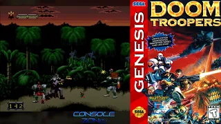 Doom Troopers (Солдаты Судного Дня) - прохождение игры + секретный уровень (Sega Mega Drive, 16-bit)