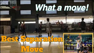 Best basketball separation move!