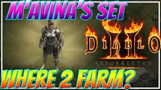 Diablo 2 Resurrected M'avina's Battle Hymn Amazon Set Where To Farm? / See Description