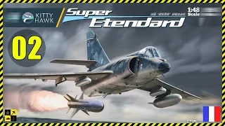 ▶️ Montage Super Etendard Modernisé Kittyhawk 1/48 - Partie 02