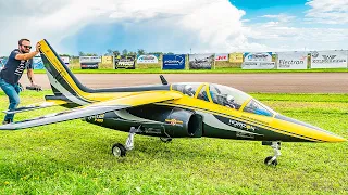 110KG XXXL ALPHA JETS!! RC TURBINE MODELS FLIGHT DEMONSTRATION