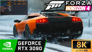 Forza Horizon 4 | RTX 3090 24 GB + i7 12700K 5.0 GHz [8K Ultra Extreme Settings]