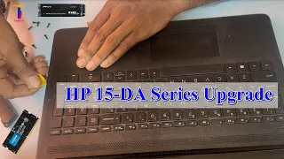 HP 15-DA Series Ram Upgrade | Hp 15-da0094TU Disassembly