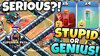 IT’S JUST STUPID ENOUGH TO WORK! MASS INVISIBLE SKELETONS! Clash of Clans eSports