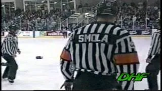 Jimmy Gagnon Vs Cam Janssen 12/28/02