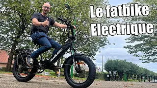 Un vélo électrique fab bike cadre hollandais ! tout équipé en promo ! BAOLUJIE FF-DP2003 en 500W