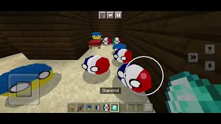 Countryballs VS Lava Challenge