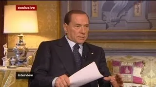 euronews interview - Silvio Berlusconi : "Vladimir Poutine est le meilleur politicien au monde"