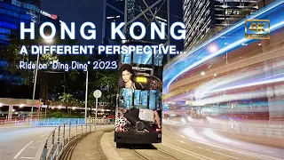 Hong Kong's "Ding Ding" tramway [4K] 香港電車 The world's largest double-decker tram fleet.