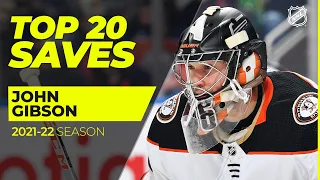 Happy Birthday 🥳 John Gibson! | Top 20 Saves from 2021-22