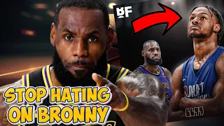 LEBRON JAMES TRIGGERED LASHES OUT ON HATRED BRONNY JAMES GETS FOR CHEATING HIS WAY INTO THE NBA!