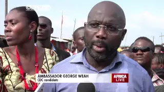 George Weah on Liberia's Senatorial Elections