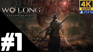 WO LONG: FALLEN DYNASTY Walkthrough Gameplay Part 1– PS5 4K 60FPS No Commentary