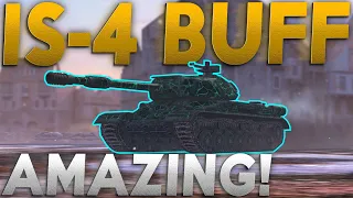 WOTB | IS-4 BUFFED BETTER THAN EVER!