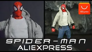 Spiderman Aliexpress Figure UNBOXING Review (Cloth Spiderman) ToysPark #Aliexpress #VeilsToysStore