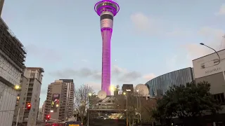 Short Trip to Auckland Central in Winter |  A Walk on Queen St. @Cruisy NZ TV 🇳🇿 🇵🇭