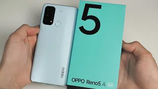 СЮРПРИЗ за $200 от OPPO! Распаковка OPPO Reno 5 A с IP68, eSIM и Snapdragon 765G