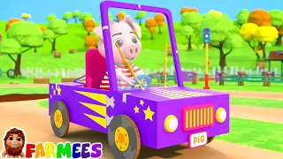 Wheels on the Car + More Nursery Rhymes & Toddler Songs