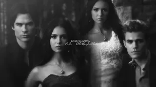 katherine + stefan + elena + damon - воздуха здесь не осталось.