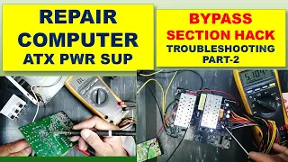 #213 Repair Computer Power Supply /ATX Standby Voltage Fail Part 2