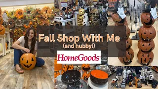 Fall Shop With Me at HomeGoods (& Hubby!)