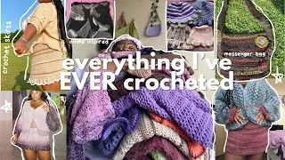 Everything i've ever crocheted as a beginner