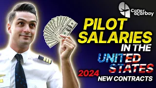 How much pilots earn in the U.S in 2024 (New Contracts)