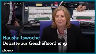 Haushaltswoche: Eröffnung und Debatte zur Geschäftsordnung im Deutschen Bundestag am 05.09.23