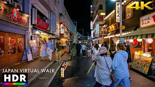 Japan - Ameyoko night walk in Ueno, Tokyo • 4K HDR