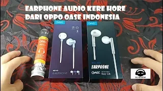 HEADSET EARPHONE EARPODS AUDIO KERE HORE DARI OPPO OASE DS REVIEW INDONESIA