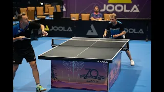 Top Sandpaper Final Points | Andrew Baggaley vs. Lubomir Pistej | 2022 JOOLA Global Championships