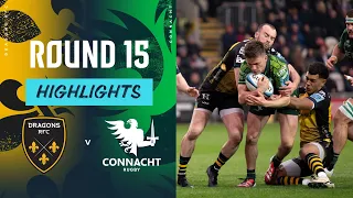 Dragons RFC v Connacht | Instant Highlights | Round 15 | URC 2023/24