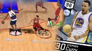 NBA 2K17 My Team - Diamond Stephen Curry Got Crossed! PS4 Pro 4K