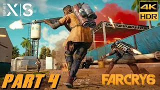 Far Cry 6 4K HDR 60FPS Gameplay Part #4 Xbox Series X - Series S - One X