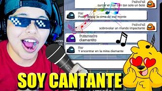 AMONG US PERO SOY CANTANTE 🎤🎵 | Cantamos canciones de MIKECRACK | Pathofail