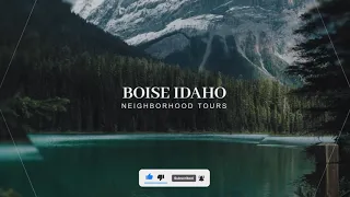 Boise Idaho Drone Fly Over Of The North East Foothills